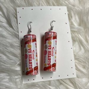 love hearts earrings